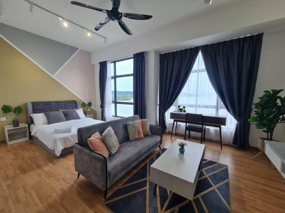 Cozy Seaview Studiosuite Hs Sweet Homestay Kuantan Ngoại thất bức ảnh
