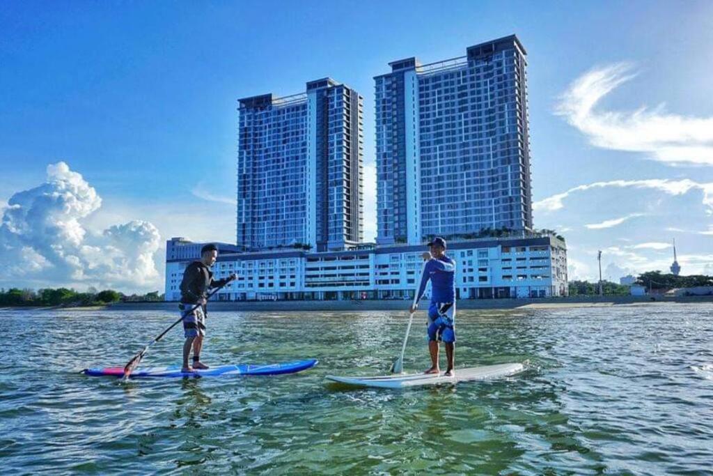 Cozy Seaview Studiosuite Hs Sweet Homestay Kuantan Ngoại thất bức ảnh